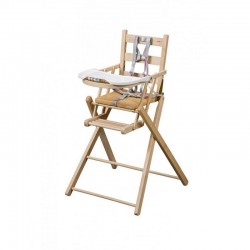 Chaise Haute extra pliante en bois