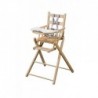 Chaise Haute extra pliante en bois