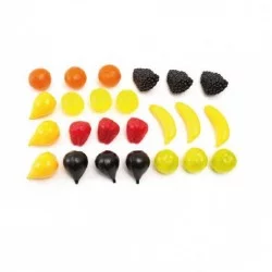 Lot de 24 mini-fruits