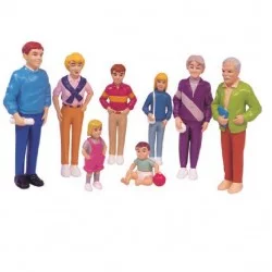 Figurines famille Europenne