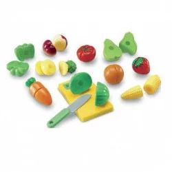 Fruits et légumes en plastique à couper