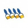 Lot de 4 rouleaux rainures