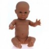 Poupée dur 34cm fille métisse