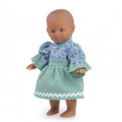 Poupée dur 18cm fille métisse
