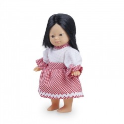 Poupée dur 18cm fille asia....
