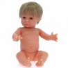 Poupée dur 34cm fille euro. Cheveu