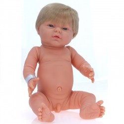 Poupée dur 45cm garçon...