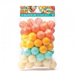 Lot de 60 Balles de jeu mixte