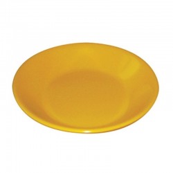 Assiette mélamine uni - coloris aux choix