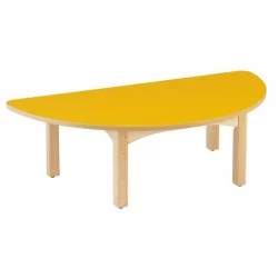 TABLE DEMI-LUNE 120x60cm