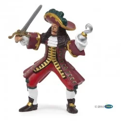 Figurine capitaine pirate
