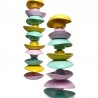 Coupelles à empiler multicouleurs (lot de 18)