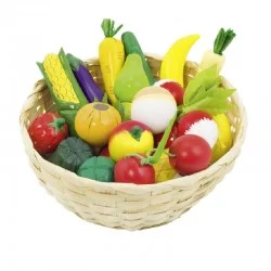 Corbeille de fruits et légumes