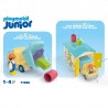 Ouvrier avec camion et garage Playmobil