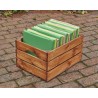 Caisse extérieure avec 15 coussins imperméables
