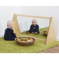 Chevalet miroir pour bébés