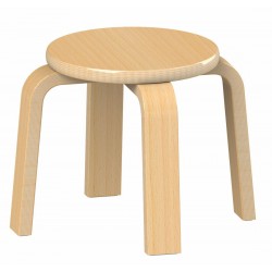 4 tabourets bas 21 cm
