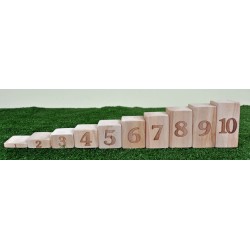 Blocs de nombres proportionnels 1 à 10