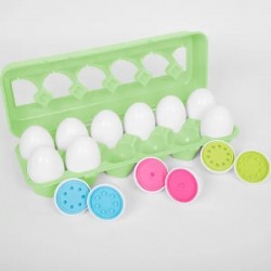 Oeufs colores
