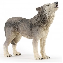 Figurine Loup hurlant