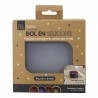 Bol silicone avec couvercle