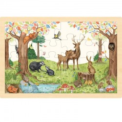 Puzzle, dans la clairière