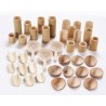 Set de transvasement - 40 pièces en bois