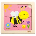 Puzzle abeille (4 pièces)