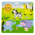 Puzzle animaux sauvage