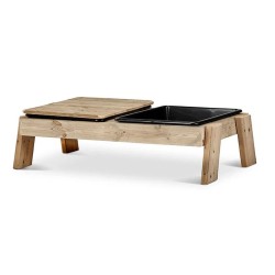 Station double sable et eau