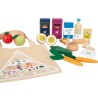 Set d'aliments végétarien