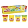 Lot de 4 pots de pâte à modeler Playdoh